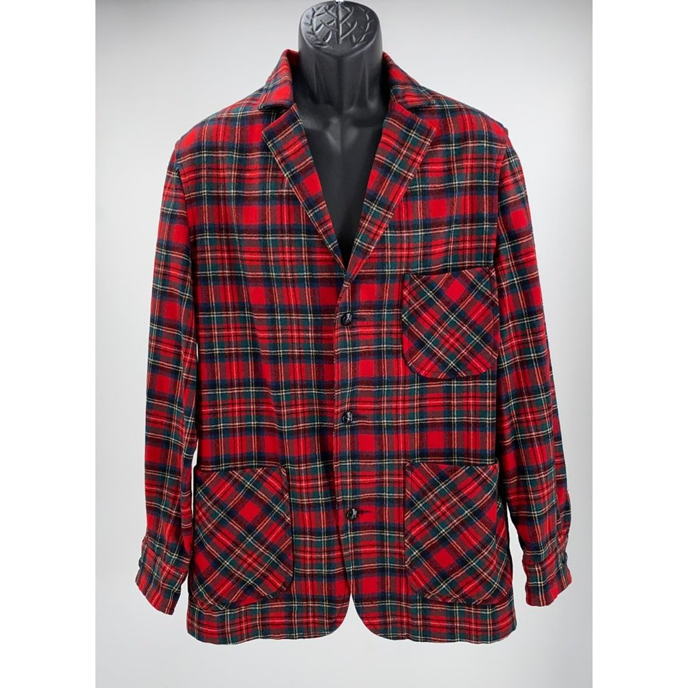 Pendleton Men’s 1970’s 3 Button Wool Blazer Size Medium